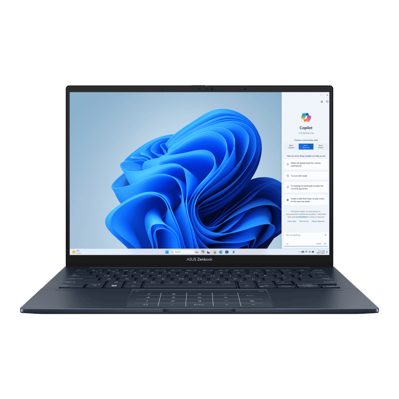 （輕薄筆電推薦一：Zenbook 14 OLED。來源：ASUS）